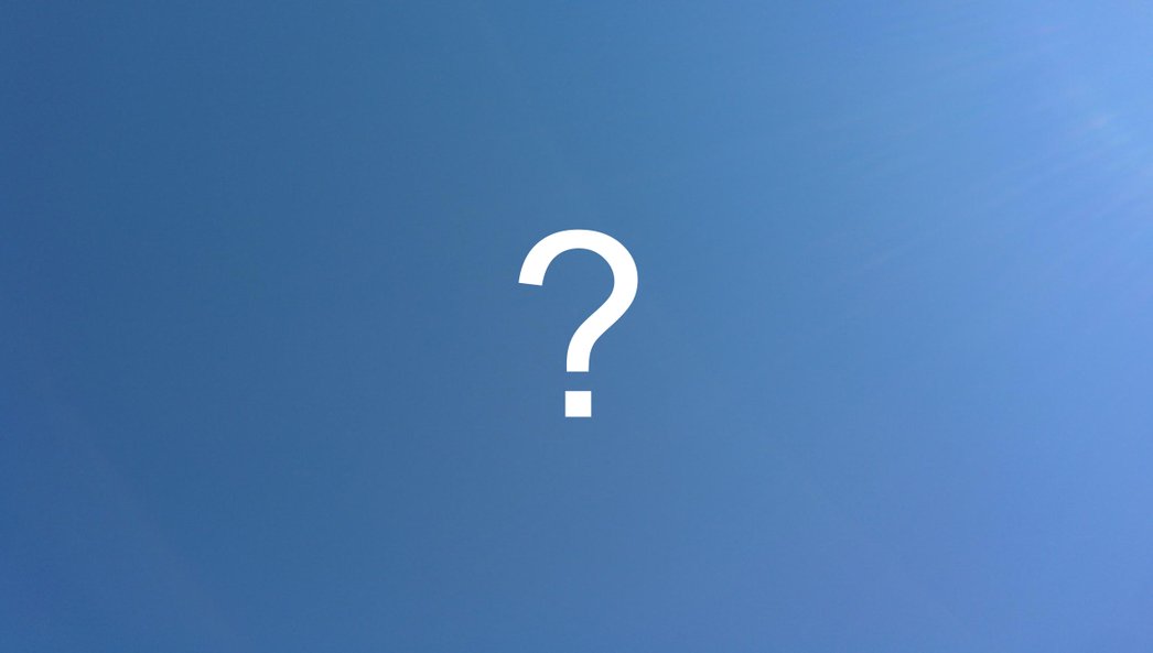 Question mark image - desktop version